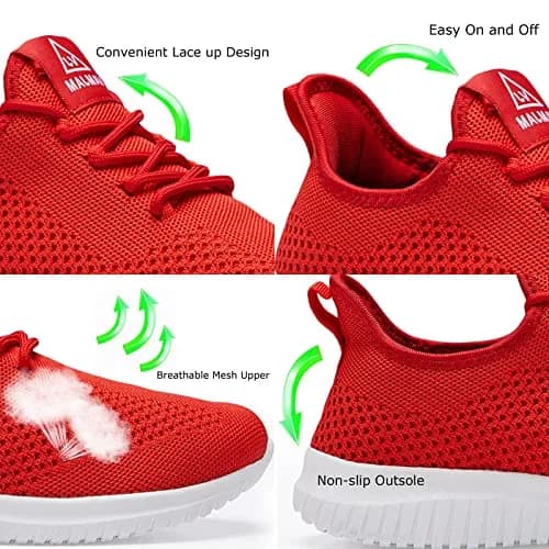 VAMJAM Men's Running Shoes Size 8 | Ultra Lightweight Breathable Mesh Sneakers thumbnail 4
