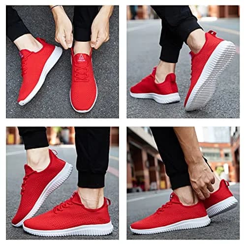 VAMJAM Men's Running Shoes Size 8 | Ultra Lightweight Breathable Mesh Sneakers thumbnail 6