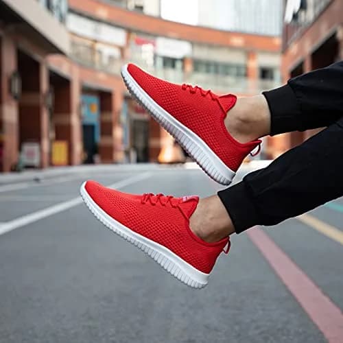 VAMJAM Men's Running Shoes Size 8 | Ultra Lightweight Breathable Mesh Sneakers thumbnail 2
