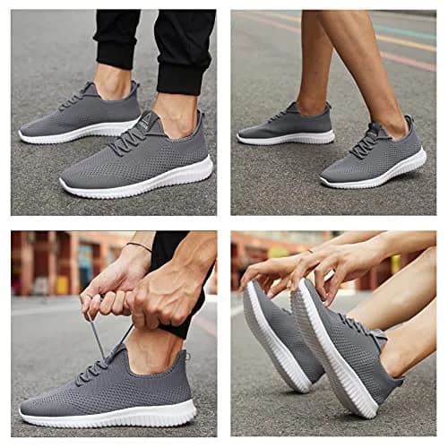 VAMJAM Men's Running Shoes Ultra Lightweight Breathable Mesh Size 12 | Non Slip Athletic Sneakers thumbnail 8