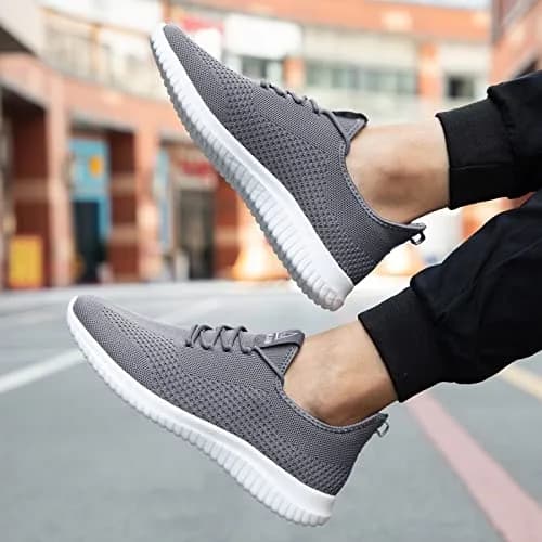 VAMJAM Men's Running Shoes Ultra Lightweight Breathable Mesh Size 12 | Non Slip Athletic Sneakers thumbnail 2