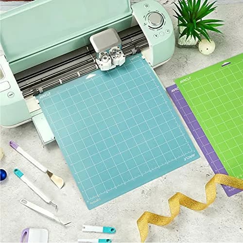 AIRCUT 3-Pack 12x12 Inch Cutting Mats for Cricut Maker & Explore Series | Standard, Light & Strong Grip Variety thumbnail 2