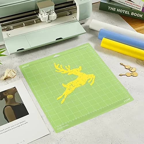 AIRCUT 3-Piece 12x12 inch Cutting Mat Set | Strong, Standard, Light Grip for Cricut Maker & Explore Machines thumbnail 4