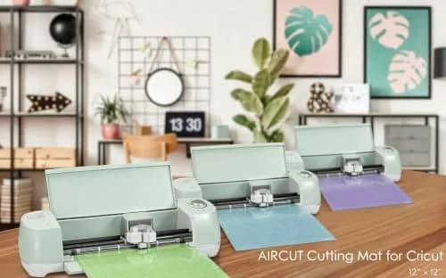 AIRCUT 3-Piece 12x12 inch Cutting Mat Set | Strong, Standard, Light Grip for Cricut Maker & Explore Machines thumbnail 5