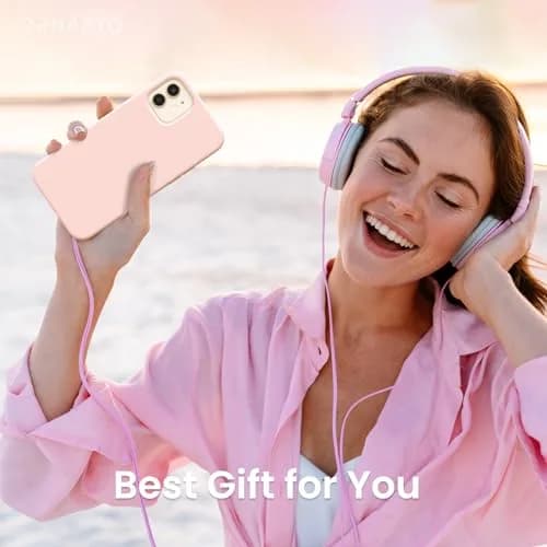 ORNARTO for iPhone 12/12 Pro Case, Slim Liquid Silicone, Pink | Snug Fit & Easy to Clean thumbnail 6