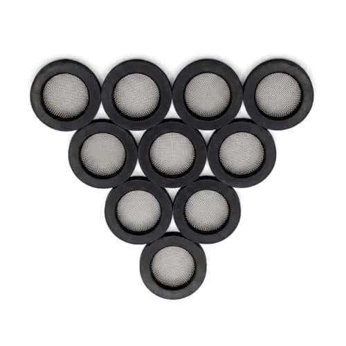 Olivia Tree Black Silicone Washer Filter Gasket 0.75 inch (1.9 cm) | Prevents Leaks & Restricts Flow thumbnail 1