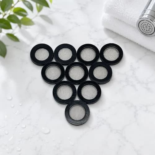 Olivia Tree Black Silicone Washer Filter Gasket 0.75 inch (1.9 cm) | Prevents Leaks & Restricts Flow thumbnail 9
