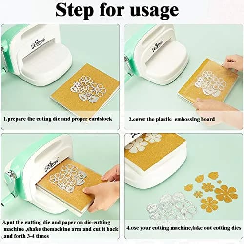 Patelai Flower Metal Cutting Dies 4 Sets | 23 Styles Embossing Stencils for Crafts thumbnail 6