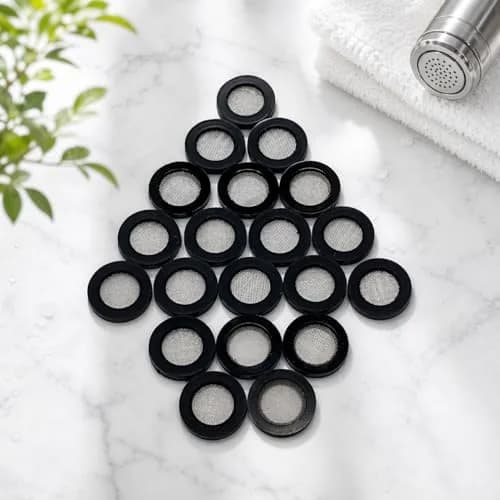 Olivia tree Black Silicone Washer Filter Gasket 20 Pcs (1.9 cm / 0.75 inch) | Prevents Leaks & Saves Water thumbnail 9