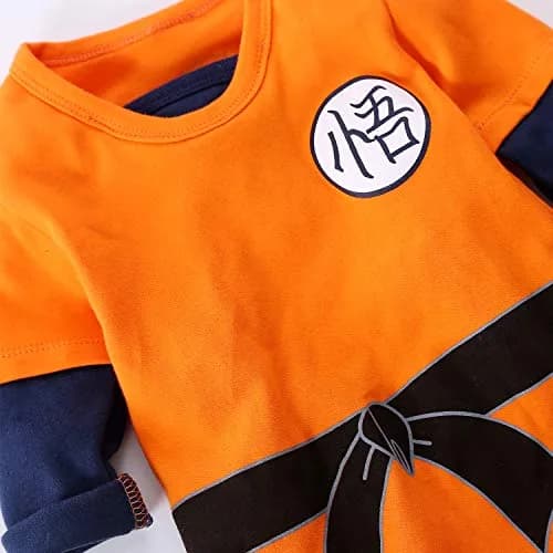 RELABTABY Baby Boys Girls Long Sleeve Romper Jumpsuit Outfits for Newborns & Toddlers | 100% Cotton thumbnail 2