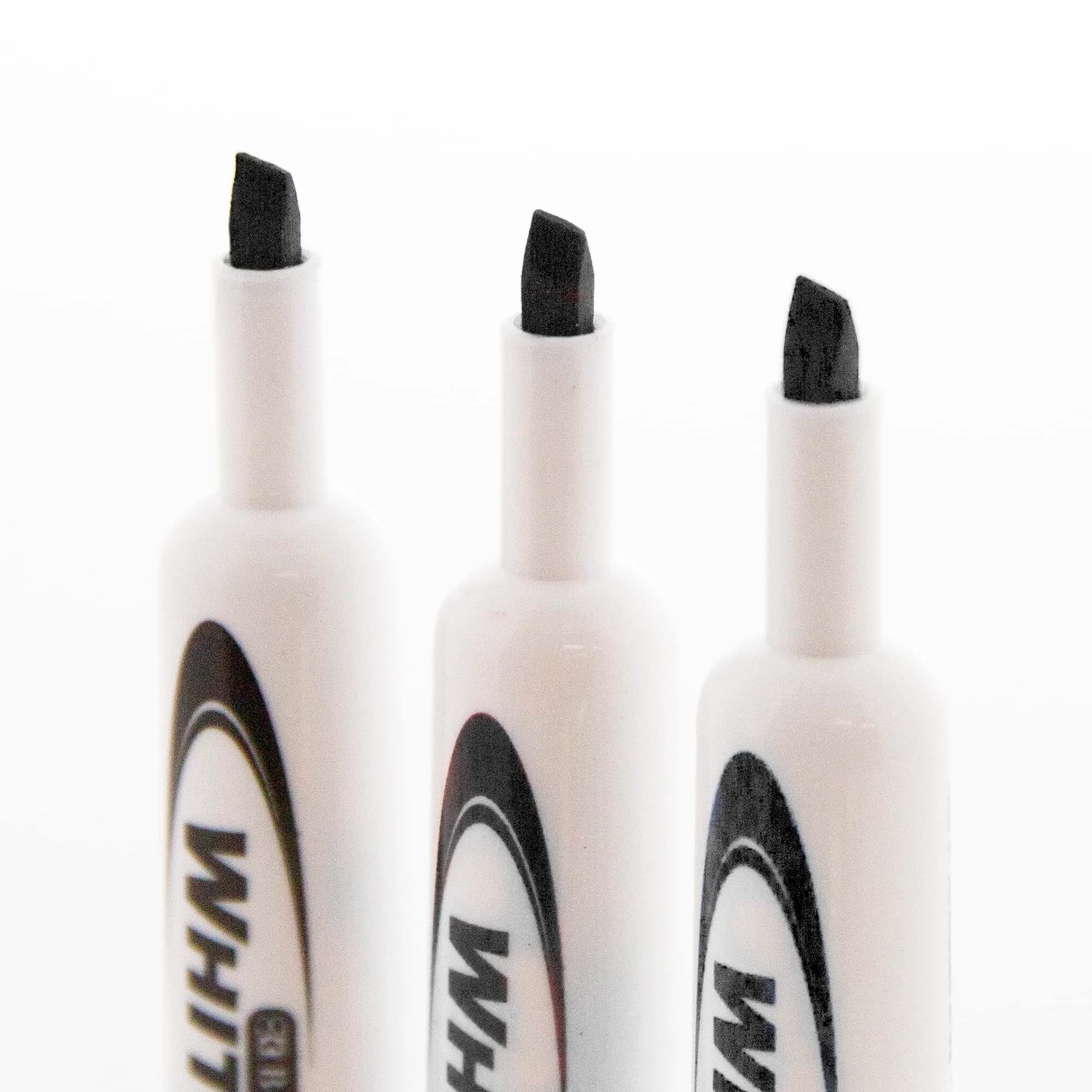 BAZIC PRODUCTS Black Chisel Tip Dry Erase Markers, 6 Count (2 x 3-Pack) | Low-Odor Ink for Whiteboards & Glass - view 4
