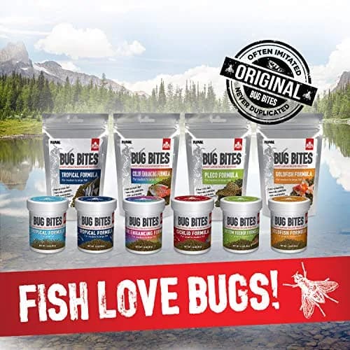 Fluval Bug Bites Color Enhancing Tropical Fish Food 2.27 kg (5 lb) | Insect-Based Granules for All Life Stages thumbnail 7