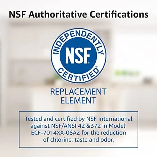Overbest Pitcher Water Filter Replacement for Brita® Filters, 6 Pack | NSF Certified for Chlorine Reduction thumbnail 3
