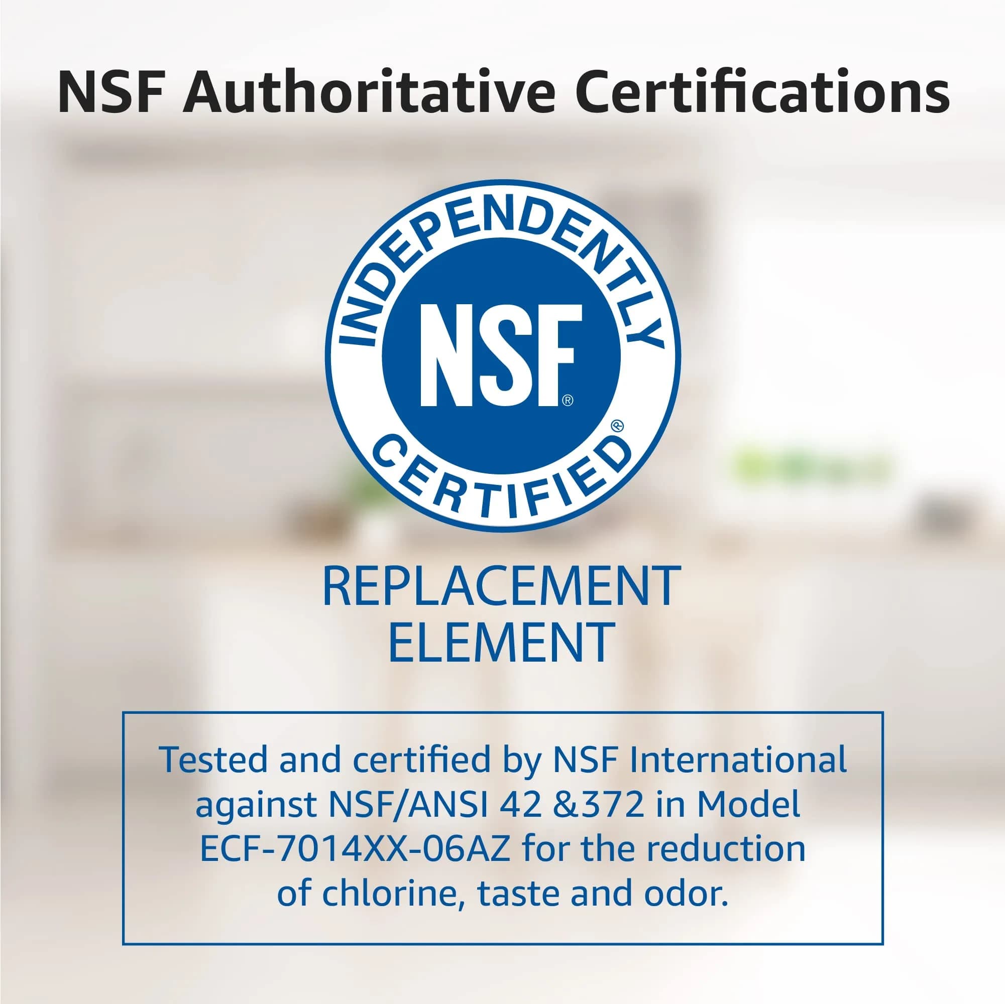 Overbest Pitcher Water Filter Replacement for Brita® Filters, 6 Pack | NSF Certified for Chlorine Reduction - view 3