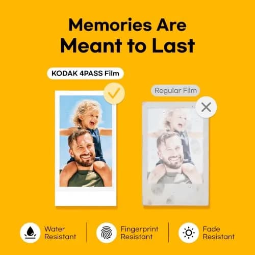 KODAK Mini 2 Retro Portable Photo Printer Black 2x3 inches | Bluetooth Connectivity for iPhone & Android thumbnail 6