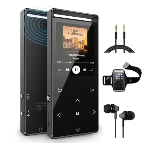MUSRUN 64GB MP3 Player with Bluetooth & Armband | 64GB (64GB Micro SD Card Included) thumbnail 1