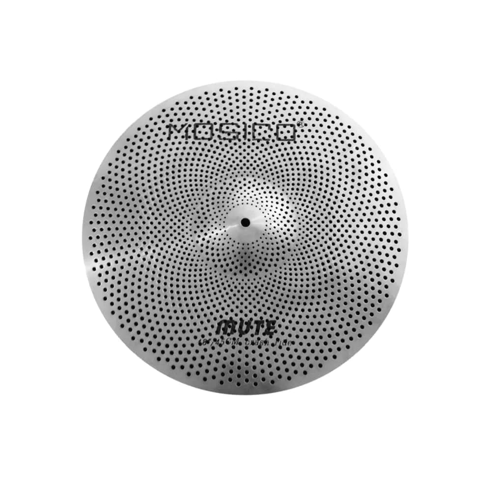 Arborea Silver Low Volume Cymbal Pack Mute Set 5 Pieces | Practice Quiet Cymbal Set for Drum Sets - view 8