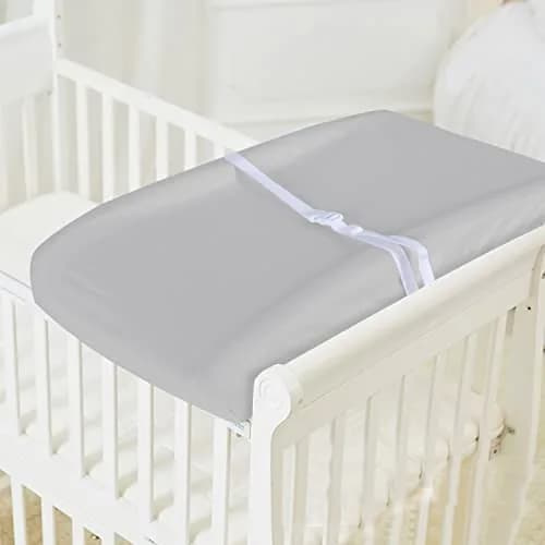 Moonsea Changing Pad Covers for Boys Girls | Unisex Cotton 32" x 16" x 5" | Soft & Breathable thumbnail 4