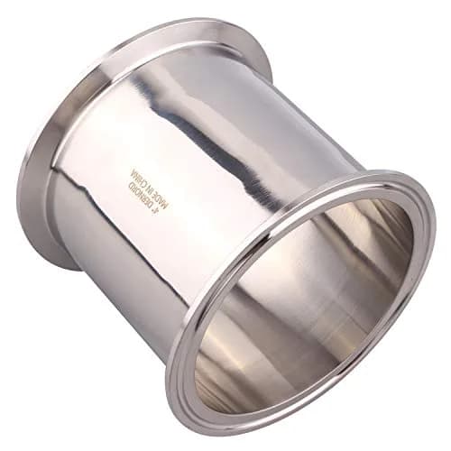 DERNORD Sanitary Spool Tube with 4 Inch Tri Clamp Ends, Stainless Steel 304 Seamless Tubing 102mm (4 Inch) | Industrial Fluid & Gas Transport thumbnail 2