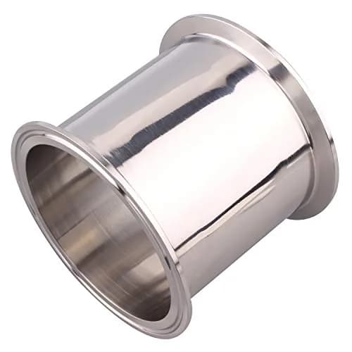 DERNORD Sanitary Spool Tube with 4 Inch Tri Clamp Ends, Stainless Steel 304 Seamless Tubing 102mm (4 Inch) | Industrial Fluid & Gas Transport thumbnail 3