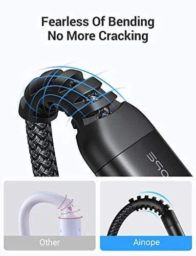 AINOPE USB to USB Cable 3.3FT | Double End Type A Cord for Data Transfer, Never Rupture, Compatible with External Hard Drives & Devices thumbnail 2