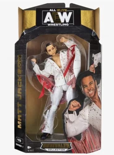 AEW Matt Jackson Unrivaled Collection Action Figure | 25 Points of Articulation thumbnail 1