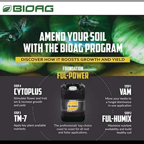 BioAg CytoPlus Organic Humic Acid Plus Seaweed Extract, 300g | Soil & Plant Growth Booster thumbnail 5