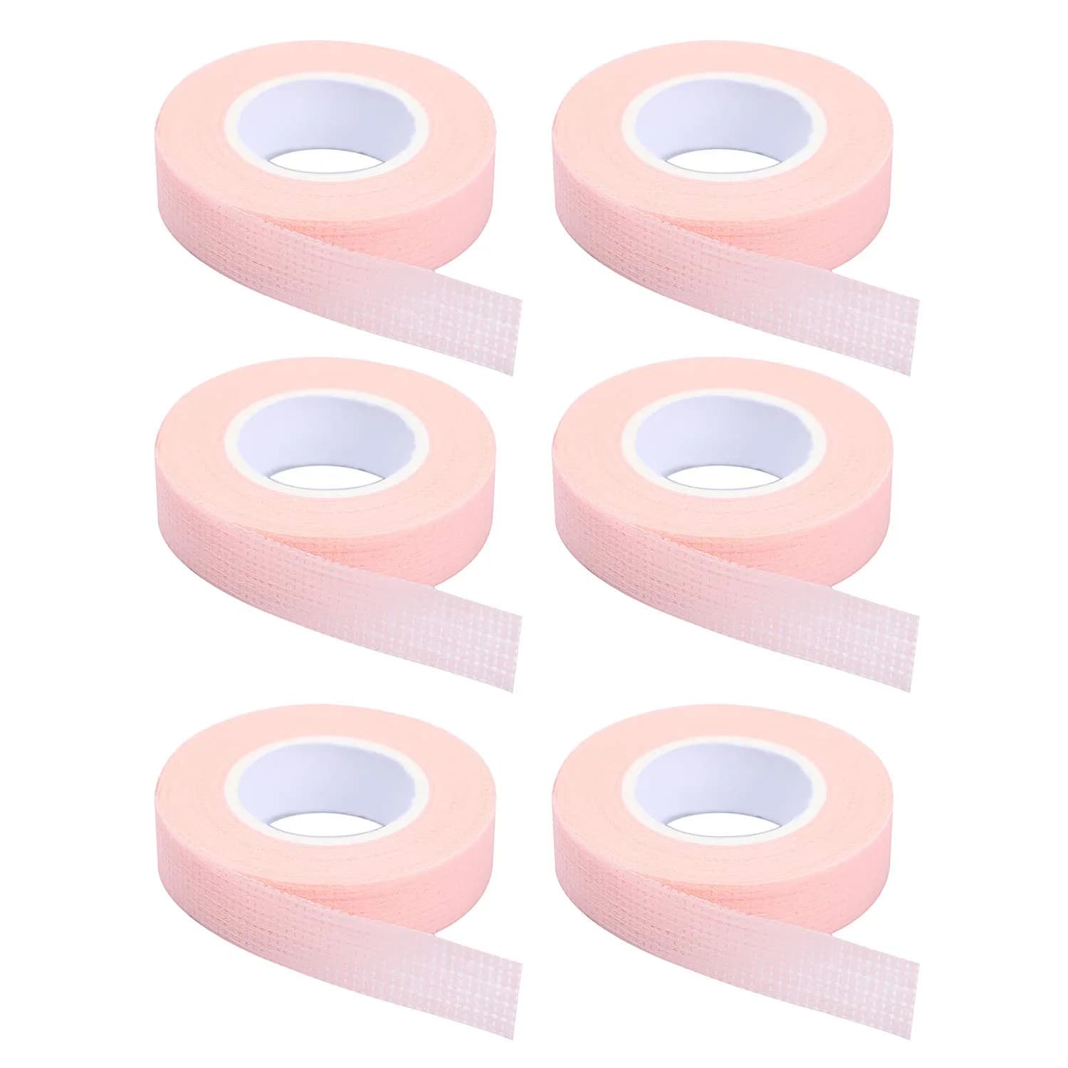 JASSINS Pink Adhesive Tape 9m | Breathable & Skin-Friendly Eyelash Extension Tape
