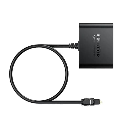 LiNKFOR 1x3 Optical Audio Splitter 40m Transmission | Digital Toslink Splitter for PS3, HDTV, STB, Amplifiers thumbnail 8