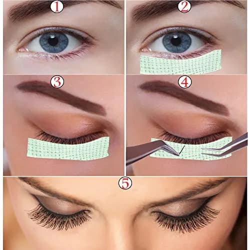 JASSINS Green Adhesive Tape 6 Rolls | Breathable & Skin-Friendly for Eyelash Extensions thumbnail 6
