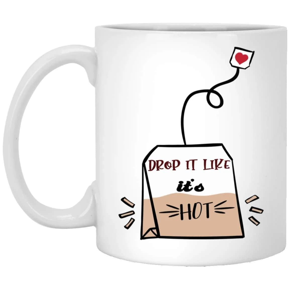 WaterAid Gifts for Life Funny 11oz Modern Ceramic Mug, Novelty Coffee Mug, Mother's Day Gift | Dishwasher & Microwave Safe — 11 Ounces