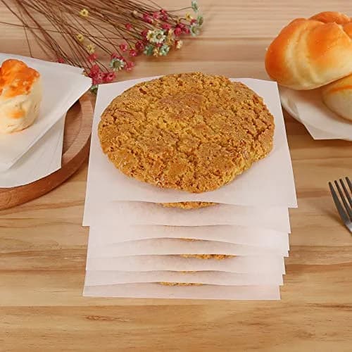 BY KITCHEN 5.5 x 5.5 Inch Burger Patty Paper Squares, 300 Count | Food Grade Parchment for Burgers, Cookies & Candy thumbnail 7