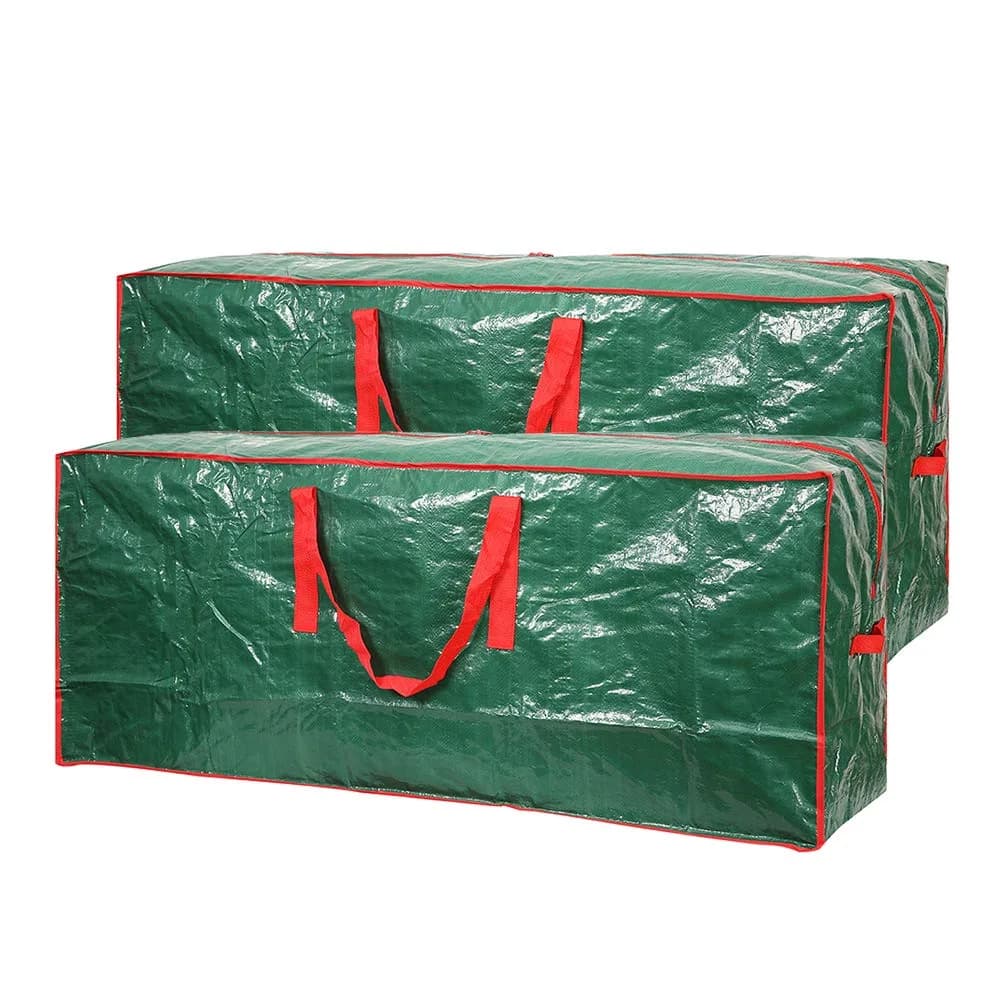 Sattiyrch Green 2 Pack Christmas Tree Storage Bag | Fits Up to 7.5ft Disassembled Trees - main product image
