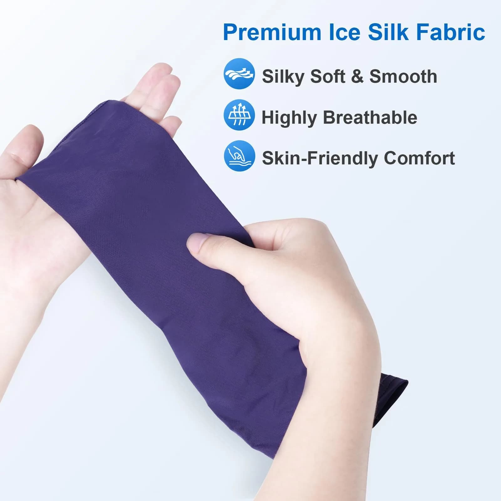 Velpeau Blue Neck Brace Sleeve for Large Cervical Collars - Comfortable & Breathable - view 3