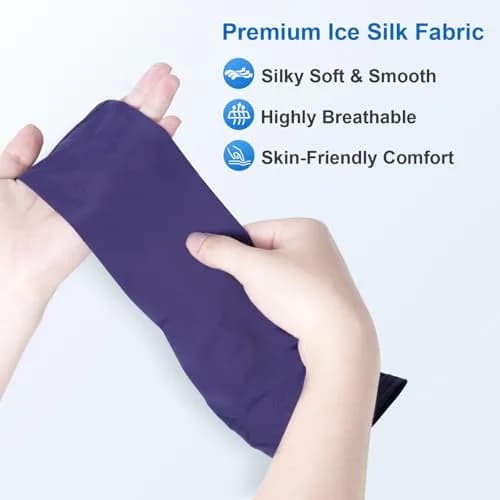 Velpeau Blue Cervical Collar Cover Sleeve for Neck Brace - Large (37cm / 14.5") | Breathable & Sweat-Absorbent thumbnail 3