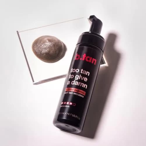 B.TAN Ultra Dark Self Tanner Mousse 197ml (6.7 Fl Oz) | 1 Hour Express Bronzing Fake Tan Foam thumbnail 7