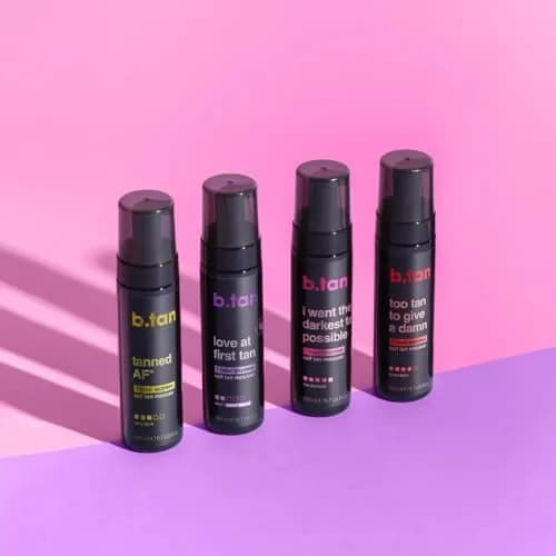 B.TAN Ultra Dark Self Tanner Mousse 197ml (6.7 Fl Oz) | 1 Hour Express Bronzing Fake Tan Foam thumbnail 9