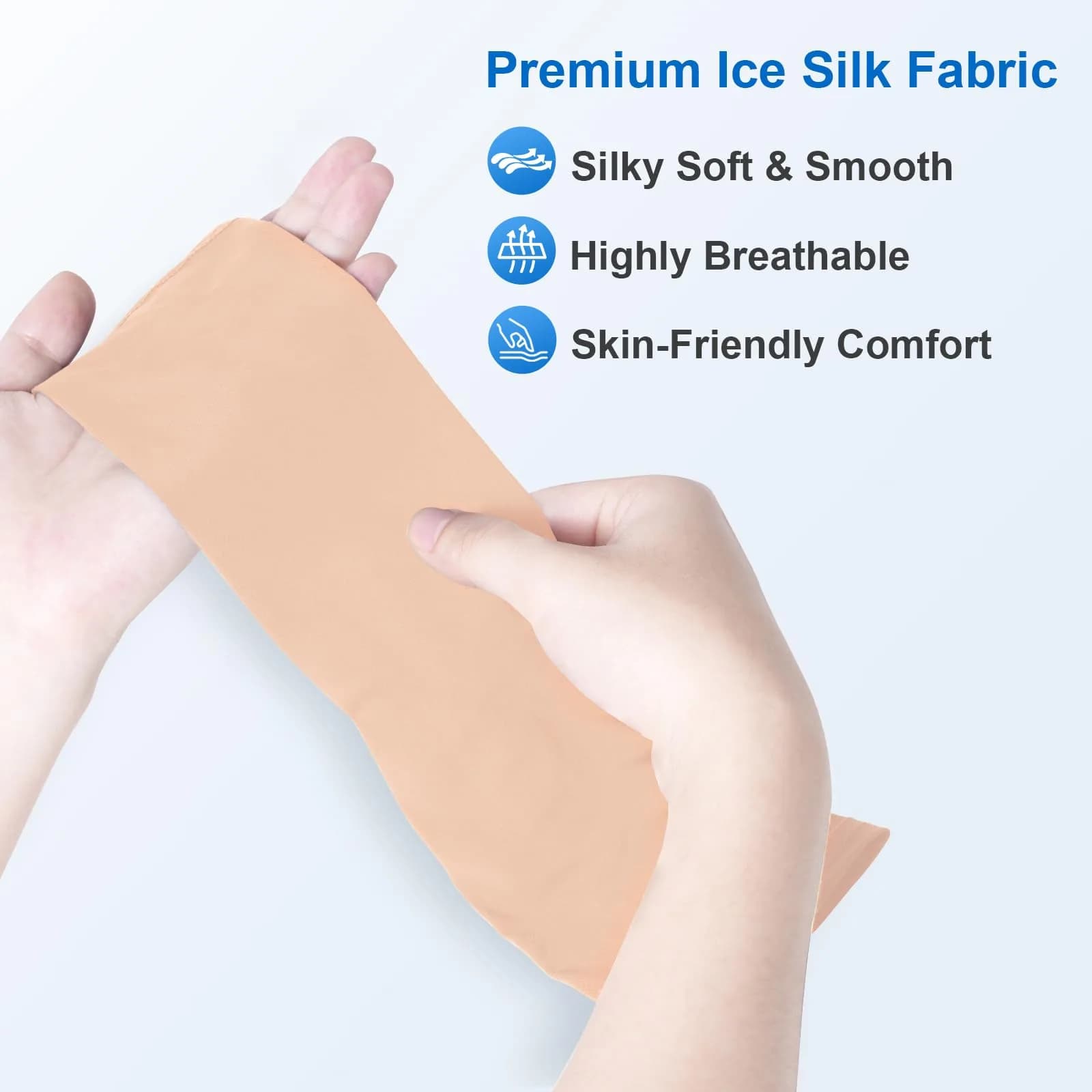 Velpeau Khaki Neck Brace Sleeve for Cervical Collar - X-Large, Breathable & Sweat-Absorbent - view 3