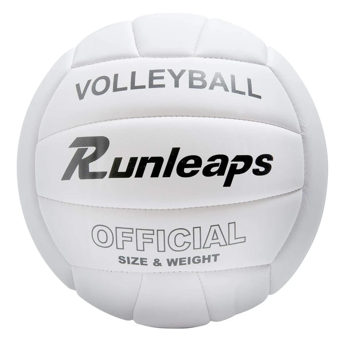 Runleaps Official Size 5 Volleyball 281 g (9.5 oz) | Indoor Outdoor Waterproof PU Leather - main product image