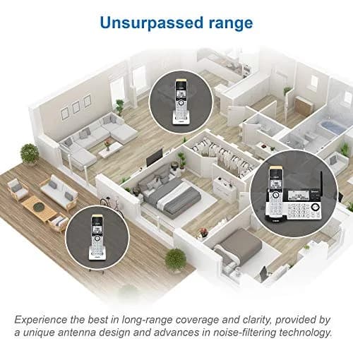 VTech IS8101 Accessory Handset for IS8151 Phones with Long Range up to 2300 Feet | Call Blocking & Connect to Cell thumbnail 2