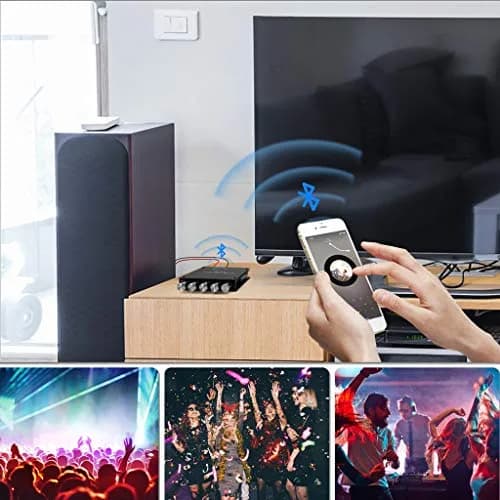 ARRAROWN ZK-TB21 Bluetooth 5.0 Audio Amplifier Board 50W x 2 + 100W Subwoofer | 2.1 Channel Stereo Output with Treble & Bass Control thumbnail 5