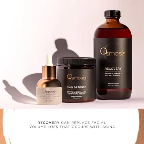 OSMOSIS Recovery Omega & Prebiotic Supplement 16.23 Fl Oz | Supports Facial Fat Volume & Gut Health thumbnail 3