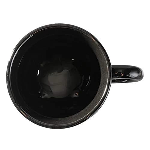 SUMMIT COLLECTION 12 fl oz Witch's Brew Cauldron Mug Ceramic Drinkware Halloween Decor (Black) | Halloween Tabletop Decor thumbnail 4