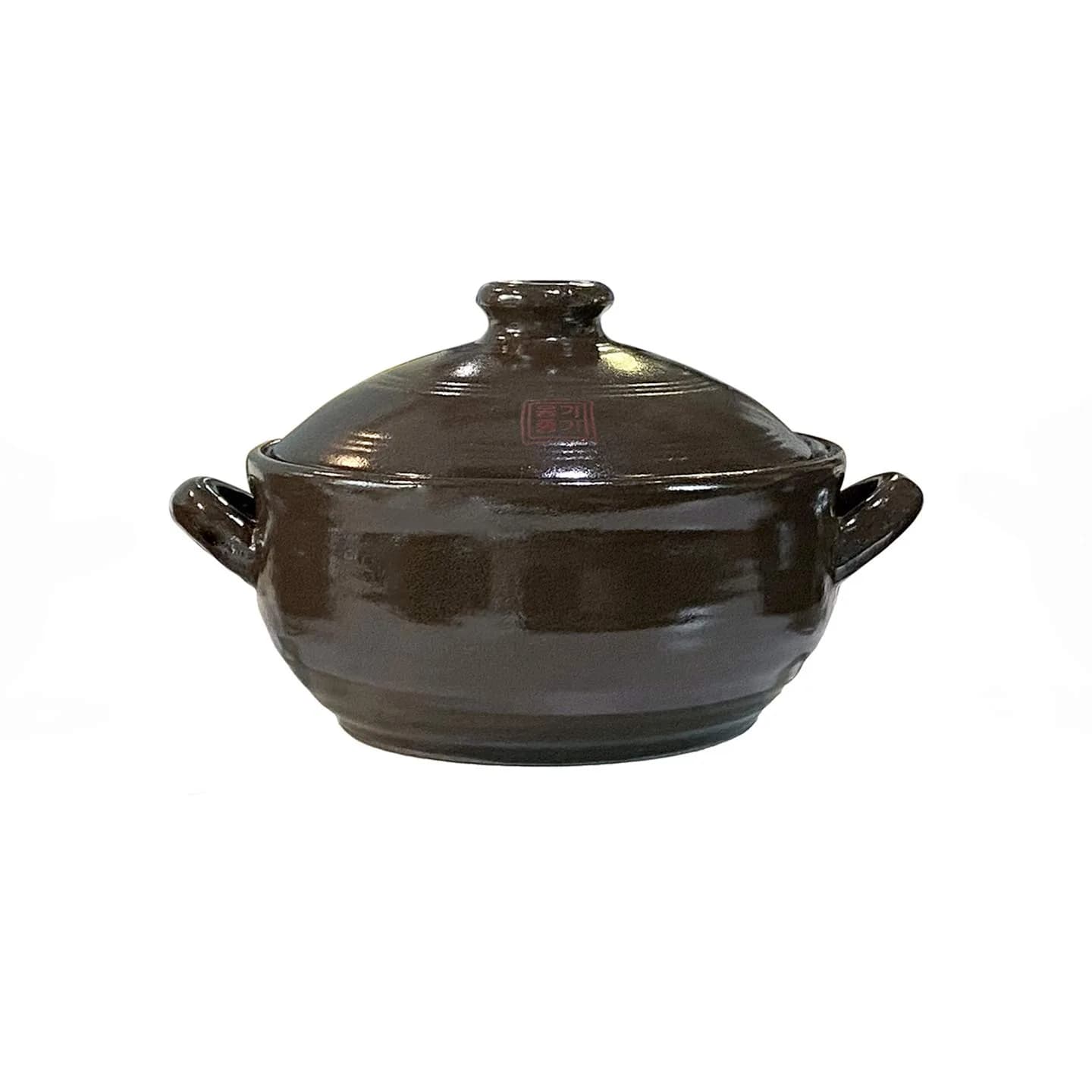 OnggiJonggi Korean Earthenware Clay Hot Pot 1100ml | Traditional Handcrafted Cooking Vessel — 1.2 Quarts