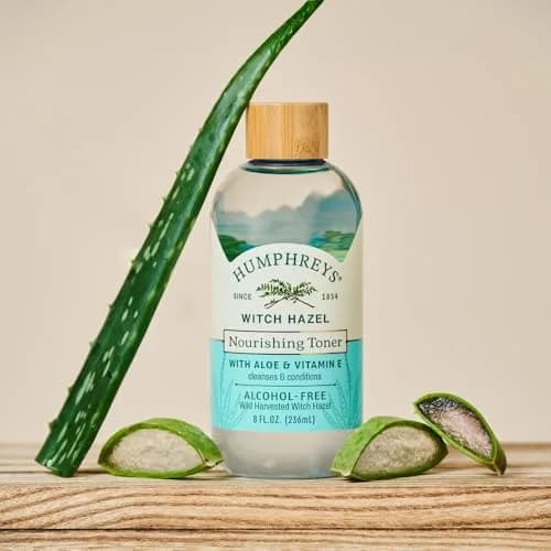 Humphreys Witch Hazel Nourishing Toner with Aloe | 8 Fl Oz | Alcohol-Free & Organic for All Skin Types thumbnail 8