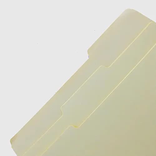 BAZIC Products Letter Size Manila File Folders | Office Filing, 4-Pack, 12 Count thumbnail 6