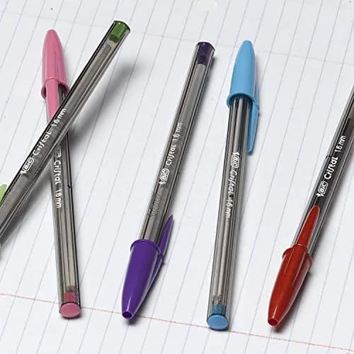 BIC Cristal Xtra Bold Ballpoint Pens 1.6mm | Smooth Ink, Assorted Colors, Pack of 48 thumbnail 3