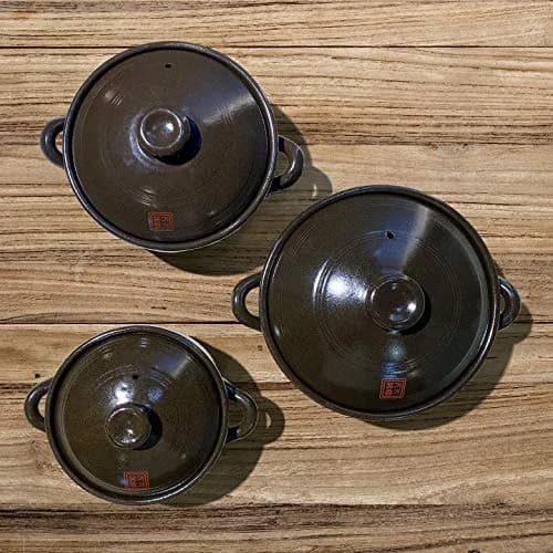 OnggiJonggi Korean Earthenware Clay Hot Pot 1400ml | Traditional Handcrafted Cooking Vessel thumbnail 5