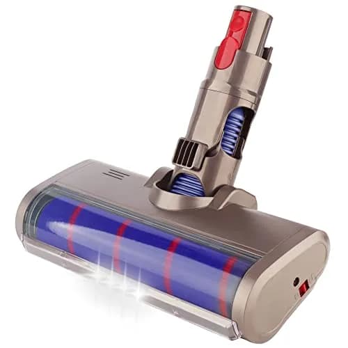 PULINKAI Soft Roller Cleaner Head for Dyson V7 V8 V10 V11 V15 Vacuum | LED Headlight for Spot Stains thumbnail 1
