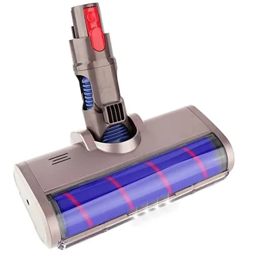 PULINKAI Soft Roller Cleaner Head for Dyson V7 V8 V10 V11 V15 Vacuum | LED Headlight for Spot Stains thumbnail 7